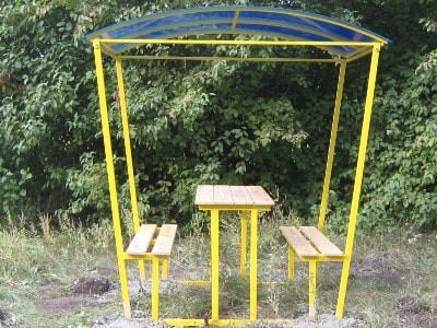 Теневые навесы и беседки